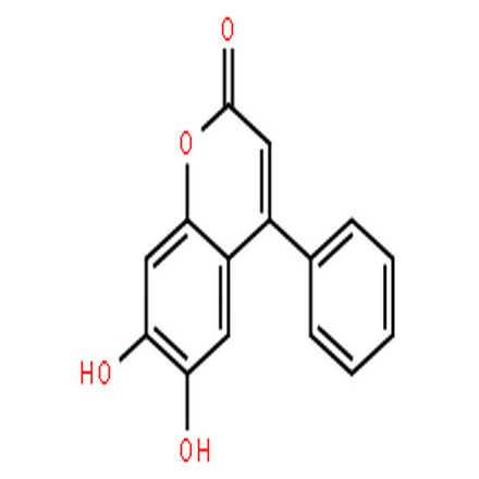 6,7-二羟基-4苯基香豆素,6,7-dihydroxy-4-phenylcoumarin