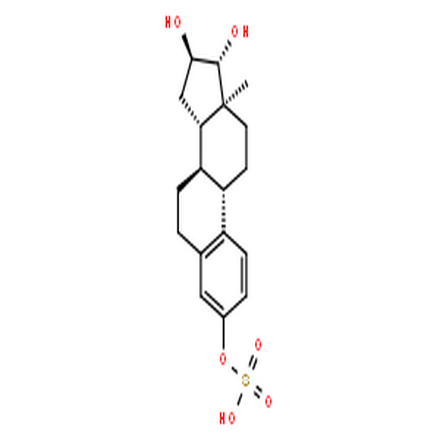 雌三醇 3-硫酸酯,Estra-1,3,5(10)-triene-3,16,17-triol,3-(hydrogen sulfate), (16a,17b)-