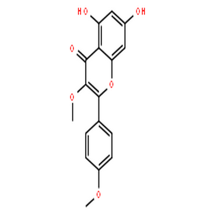 堪非醇3,4'-二-O-甲醚,5,7-Dihydroxy-3-methoxy-2-(4-methoxyphenyl)-4H-chromen-4-one