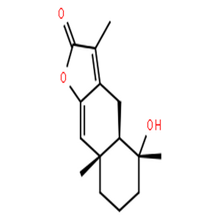 银线草内酯醇,Naphtho[2,3-b]furan-2(4H)-one,4a,5,6,7,8,8ahexahydro- 5-hydroxy-3,5,8a-trimethyl-,(4aR,5R,8aR)-