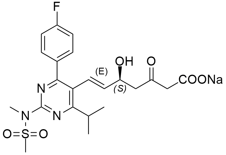 瑞舒伐他汀3-氧代杂质,Rosuvastatin 3-oxo impurity