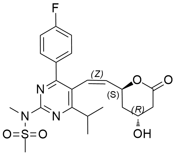 瑞舒伐他汀Z式异构体内酯,Rosuvastatin Impurity 37