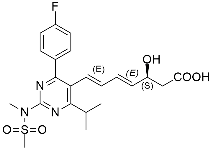 瑞舒伐他汀4,6-二烯杂质,Rosuvastatin 4,6-diene Impurity
