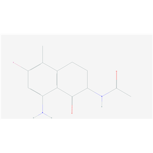 依喜替康中间体,N-(8-Amino-6-fluoro-5-methyl-1-oxo-1,2,3,4-tetrahydronaphthalen-2-yl)acetamide