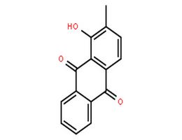 1-羟基-2-甲基蒽醌,9,10-Anthracenedione,1-hydroxy-2-methyl-