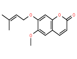 6-甲氧基-7-异戊烯氧基香豆素,2H-1-Benzopyran-2-one, 6-methoxy-7-[(3-methyl-2-butenyl)oxy]-