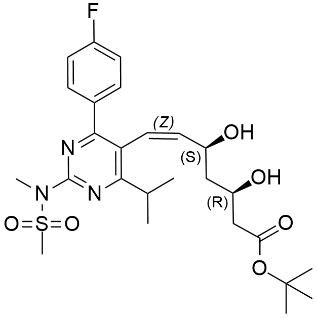 瑞舒伐他汀脫丙酮叉異構(gòu)體（Z式）-4,Rosuvastatin Isomer-13