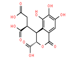 诃子次酸,诃子裂酸,Butanedioic acid,[(3S,4S)-3-carboxy-3,4-dihydro-5,6,7-trihydroxy-1-oxo-1H-2-benzopyran-4-yl]-,(2S)-
