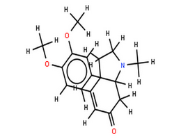 松葉菊酮堿,(+-)-3a-(3,4-Dimethoxy-phenyl)-1-methyl-(3ar,7ac)-1,2,3,3a,7,7a-hexahydro-indol-6-on