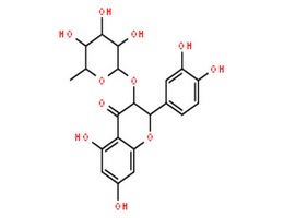 异落新妇苷,4H-1-Benzopyran-4-one,3-[(6-deoxy-R-Lmannopyranosyl) oxy]-2-(3,4-dihydroxyphenyl)- 2,3-dihydro-5,7-dihydroxy-,(2R,3S)-