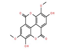 3,4'-O-二甲基鞣花酸,2,8-dihydroxy-3,7-dimethoxychromeno[5,4,3-cde]chromene-5,10-dione