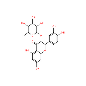 异落新妇苷,4H-1-Benzopyran-4-one,3-[(6-deoxy-R-Lmannopyranosyl) oxy]-2-(3,4-dihydroxyphenyl)- 2,3-dihydro-5,7-dihydroxy-,(2R,3S)-