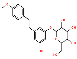 去氧土大黄苷；甲基虎杖苷,trans-Desoxyrhaponticin