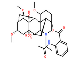 冉烏頭堿,Ranaconitine