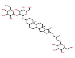 知母皂苷B,b-D-Galactopyranoside, (3b,5b)-26-(b-D-glucopyranosyloxy)furost-20(22)-en-3-yl 2-O-b-D-glucopyranosyl-