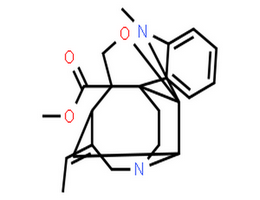 脫氧阿枯明,2H,12H-12a,2,7a-(Epoxyethanylylidene)indolo[2,3-a]quinolizine-15-carboxylicacid, 3-ethylidene-1,3,4,6,7,12b-hexahydro-12-methyl-, methyl ester,(2S,3E,7aS,12aS,12bS,15R)- (9CI)