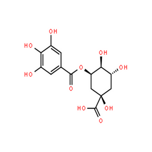 5-没食子酰基奎宁酸,Benzoic acid, 3,4,5-trihydroxy-,(1R,2S,3R,5R)-5-carboxy-2,3,5-trihydroxycyclohexyl ester
