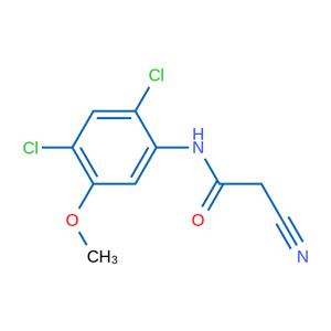 2-氰基-N-(2,4-二氯-5-甲氧苯基)乙酰胺,2-cyano-N-(2,4- dichloro-5-methoxyphenyl)acetamide