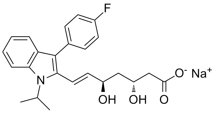 (3R,5R)氟伐他汀鈉鹽,(3R,5R)-Fluvastatin Sodium Salt