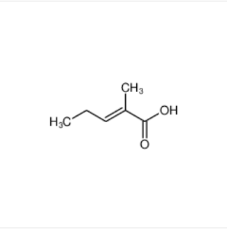 2-甲基-2-戊烯酸,2-Methyl-2-pentenoic acid