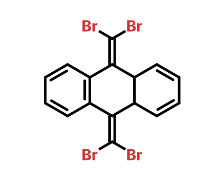 9,10-bis(dibromomethylidene)anthracene,9,10-bis(dibromomethylidene)anthracene