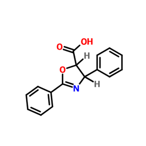 2,4-二苯基-氧氮杂环-5-酸,(4S,5R)-2,4-diphenyl-4,5-dihydrooxazole-5-carboxylic acid