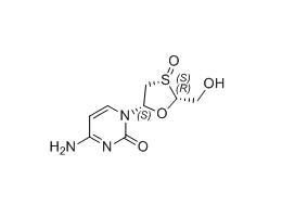 拉米夫定杂质07,4-amino-1-((2R,3S,5S)-2-(hydroxymethyl)-3-oxido-1,3-oxathiolan-5-yl)pyrimidin-2(1H)-one