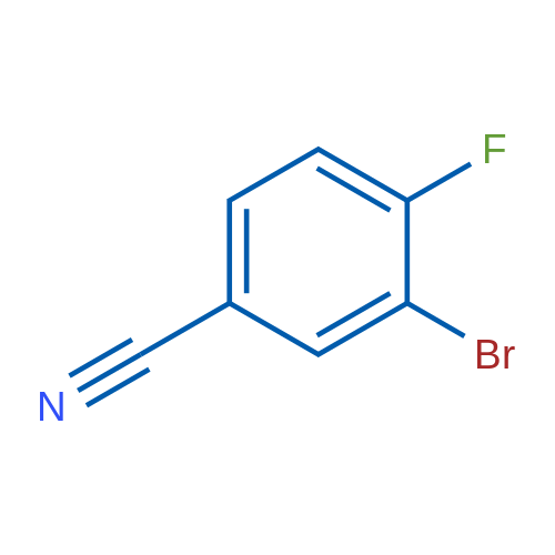 3-溴-4-氟苯甲腈,3-Bromo-4-fluorobenzonitrile