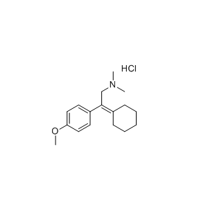 文拉法辛杂质10,2-cyclohexylidene-2-(4-methoxyphenyl)-N,N-dimethylethan-1-amine hydrochloride