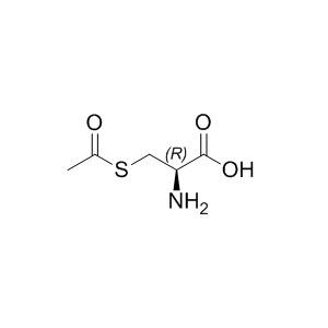 乙酰半胱氨酸杂质05（单体）,(R)-3-(acetylthio)-2-aminopropanoic acid