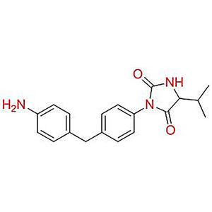 3-(4-(4-氨基芐基)苯基)-5-異丙基咪唑烷-2,4-二酮