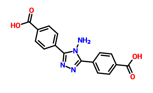 4,4'-(4-氨基-4H-1,2,4-三唑-3,5-二基)二苯甲酸,4,4''-(4-amino-4H-1,2,4-triazole-3,5-diyl)dibenzoic acid