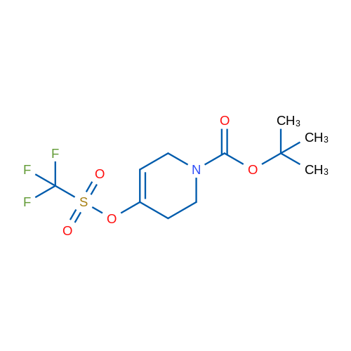 3,6-二氢-4-[[(三氟甲基)磺酰]氧基]-1(2H)-吡啶甲酸叔丁酯,tert-butyl 4-(trifluoromethylsulfonyloxy)-5,6-dihydropyridine-1(2H)-carboxylate