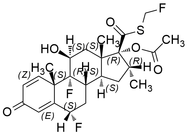 丙酸氟替卡松杂质C,Fluticasone Propionate Impurity C