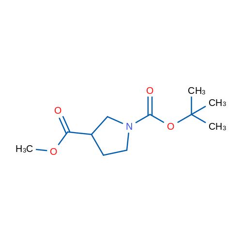 1-B0C-3-吡咯烷甲酸甲酯,tert-butyl methyl pyrrolidine-1,3-dicarboxylate