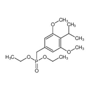 苯烯莫德中间体,Phosphonic acid, [[3,5-dimethoxy-4-(1-methylethyl)phenyl]methyl]-, diethyl ester (9CI)