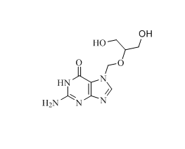 更昔洛韦杂质07,2-amino-7-(((1,3-dihydroxypropan-2-yl)oxy)methyl)-1,7-dihydro-6H- purin-6-one