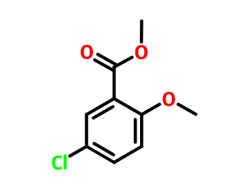 5-氯-2-甲氧基苯甲酸甲酯,METHYL 5-CHLORO-2-METHOXYBENZOATE