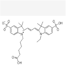 磺酸基-Cy3羧酸,Sulfo-Cy3-COOH