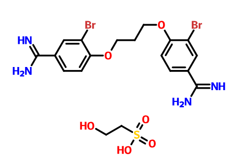 依西雙溴丙脒,dibrompropamidine isetionate