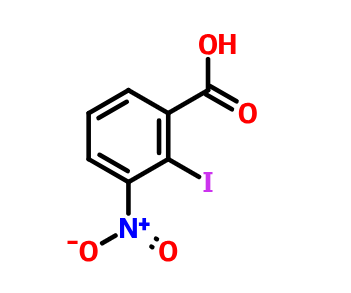 2-碘-3-硝基苯甲酸,2-iodo-3-nitro-benzoic acid