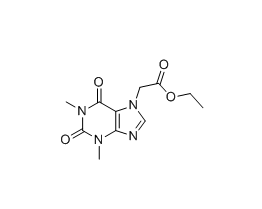 多索茶碱杂质11,ethyl 2-(1,3-dimethyl-2,6-dioxo-1,2,3,6-tetrahydro-7H-purin-7-yl) acetate