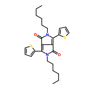 2,5-dihexyl-3,6-di(thiophen-2-yl)pyrrolo[3,4-c]pyrrole-1,4(2H,5H)-dione