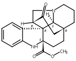 去甲氧羰基蕊木碱甲酯,Methyl demethoxycarbonylchanofruticosinate