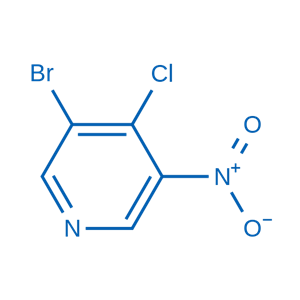 3-溴-4-氯-5-硝基吡啶