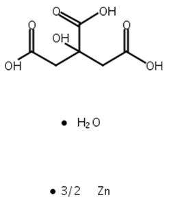 枸橼酸锌,Zinc citrate dihydrate