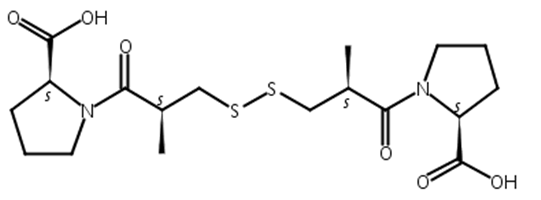 卡托普利二硫化物,Captopril disulfide