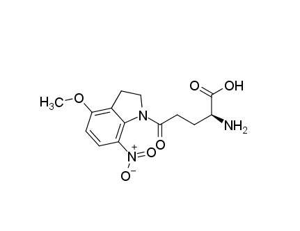 (2S)-2-amino-5-(4-methoxy-7-nitro-2,3-dihydroindol-1-yl)-5-oxopentanoic acid