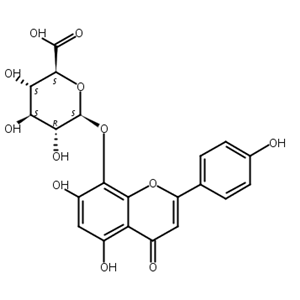 异黄芩素-8-O-葡糖糖酸,Isoscutellarein 8-O-glucuronide