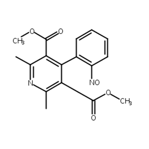 2，6-二甲基-4-(2-亚硝基苯基)-3，5-吡啶二甲酸二甲酯